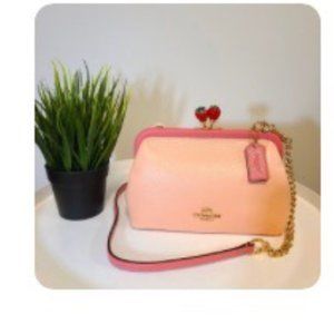 Coach Nora Kisslock Crossbody Purse